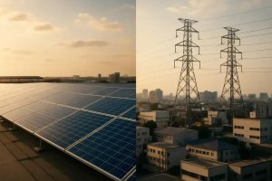 Energia solar empresarial x mercado regulado: comparativo atualizado